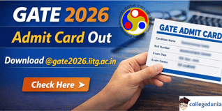 GATE 2026 Admit Card Released; Download Hall Ticket @gate2026.iitg.ac.in